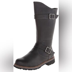 Patagonia Vibram Tin Shed Women’s Riding Boot Black Leather Sz 9